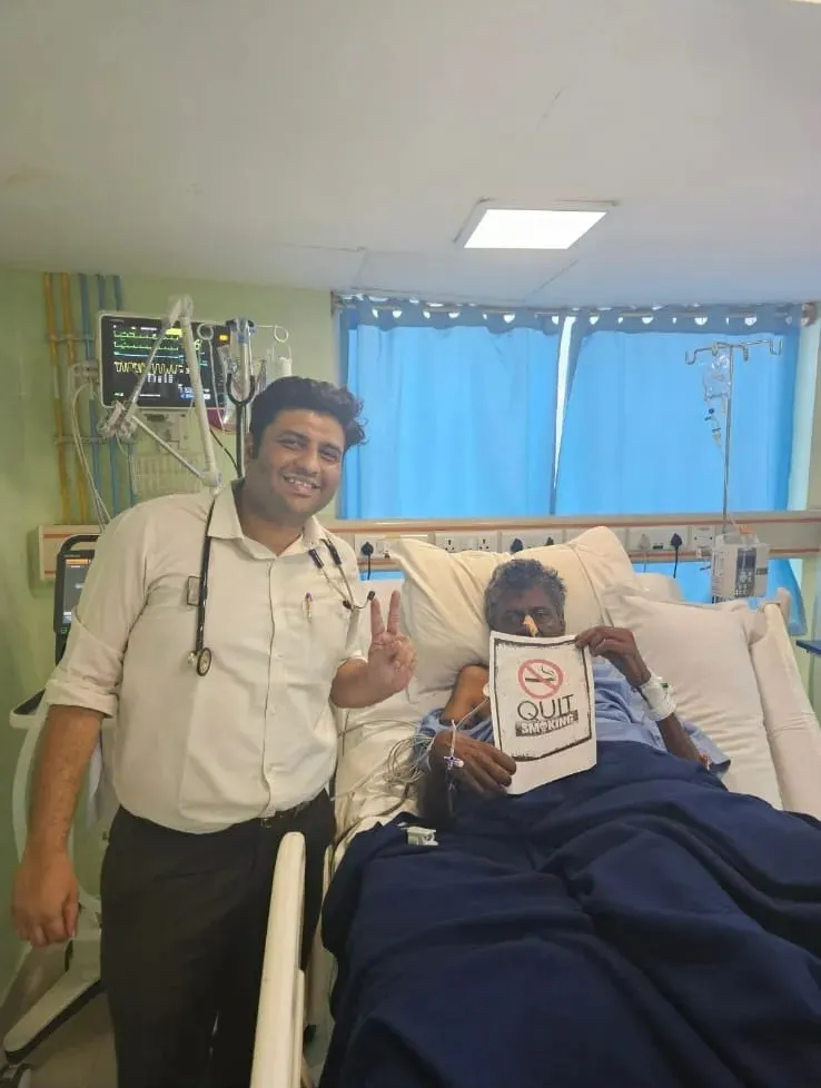 Icu patient- Quit smoking